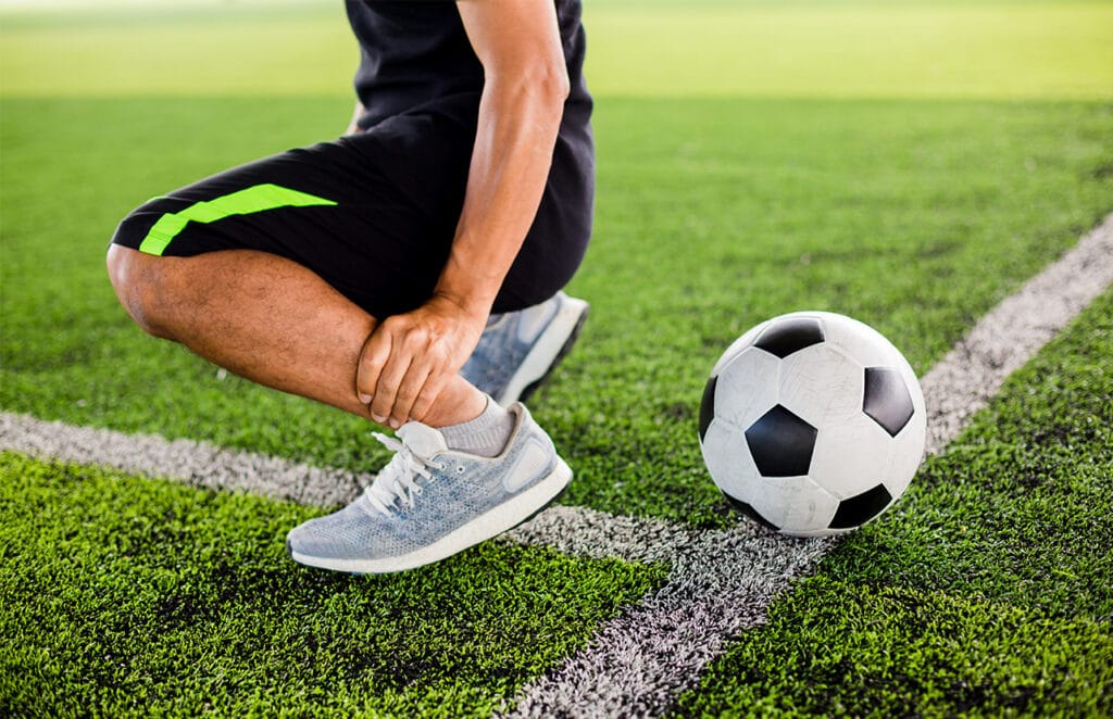Traiter l'entorse à la cheville du footballeur à Paris 16 Jérôme Auger